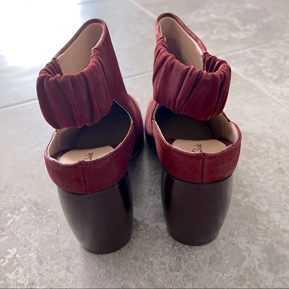 NEW Clarks Grace Margot Rust Nubuck Leather Ankle Boots, Size UK 6 US 8½ - Picture 7 of 11